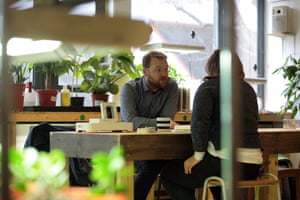 The Green Lab in south London – an open-access workspace in a former college kitchen.