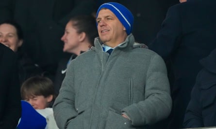 Todd Boehly watches Chelsea take on Brighton last month