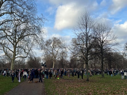 Dachshunds and their owners gather in Hyde Park, London