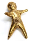 Alien Baby sculpture