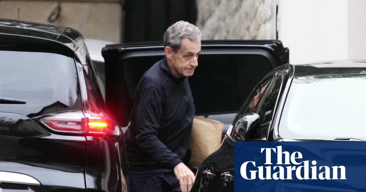Nicolas Sarkozy to publish book about his 20 days in prison