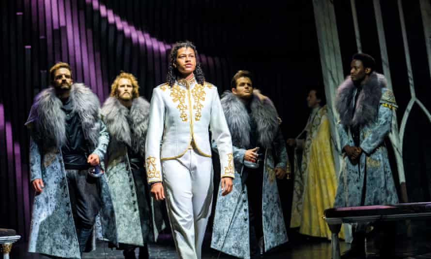 Ivano Turco, centre, in Andrew Lloyd Webber’s Cinderella.