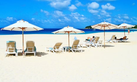 A beach in Anguilla