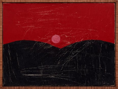 Messages from the unconscious … Untitled (Pink Moon) by Forrest Bess.