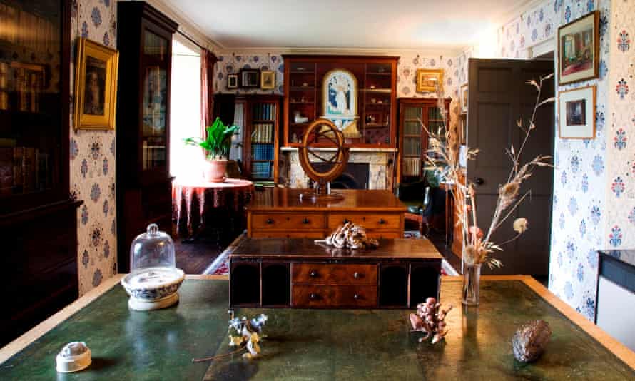 Ruskin’s study at Brantwood museum, his former home
