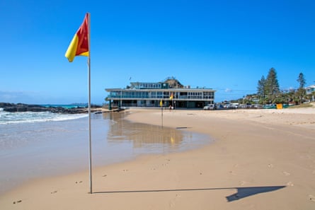 The Currumbin beach surf life saving club is a Gold Coast institution.