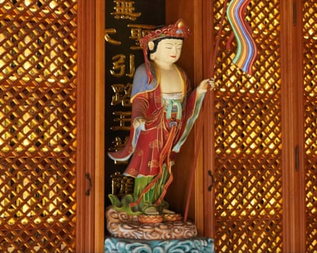 A model of a South Korean deity