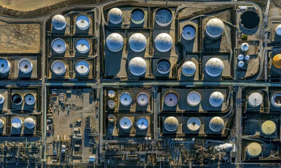 Oil refineries in California. Rules around climate change, water pollution and vehicle fuel standards are all in the process of being redrawn by the EPA. 