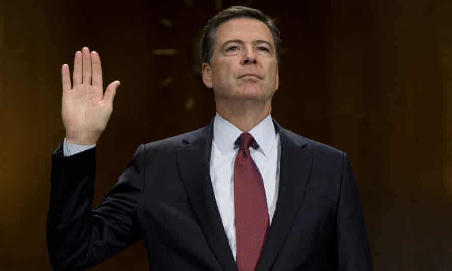 FBI director James Comey takes his place in the hall of shame.