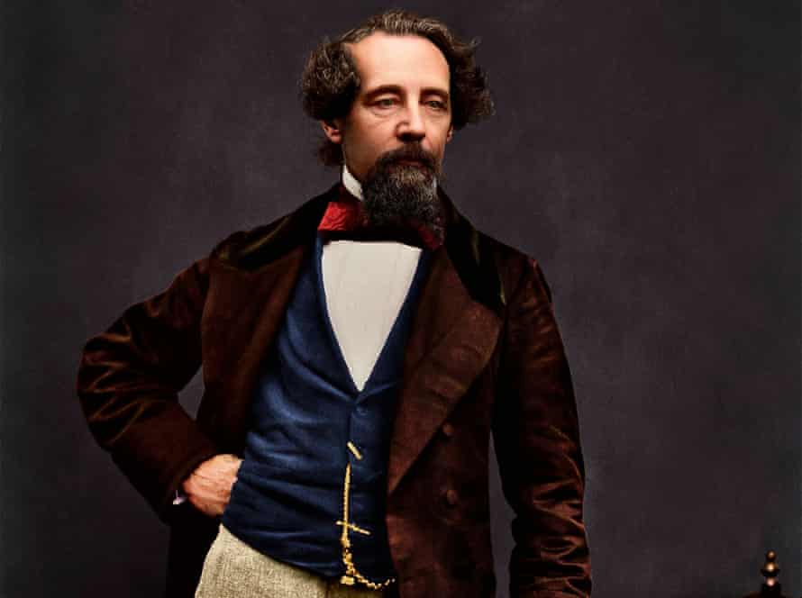 'He's usually scathing about judges' … Dickens, in a recently colored photo.