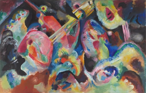 Premonitions of extremism … Wassily Kandinsky’s Improvisation Deluge (1913).