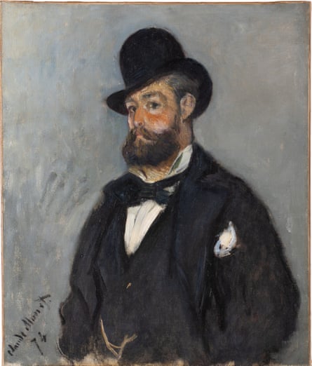 Portrait of Léon Monet, by his brother Claude.