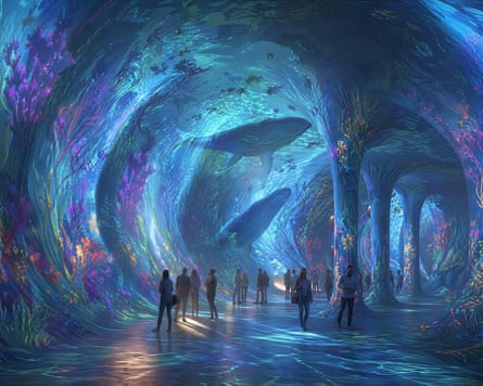a rendering of the Elysium experience at Rotterdam ROCKS!