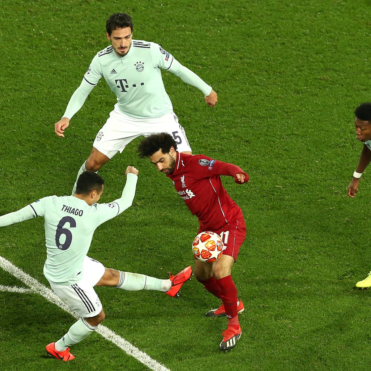 Liverpool 0 0 Bayern Munich Champions League Last 16 As It