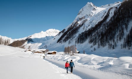 The South Tirol is exhilarating for winter walking.