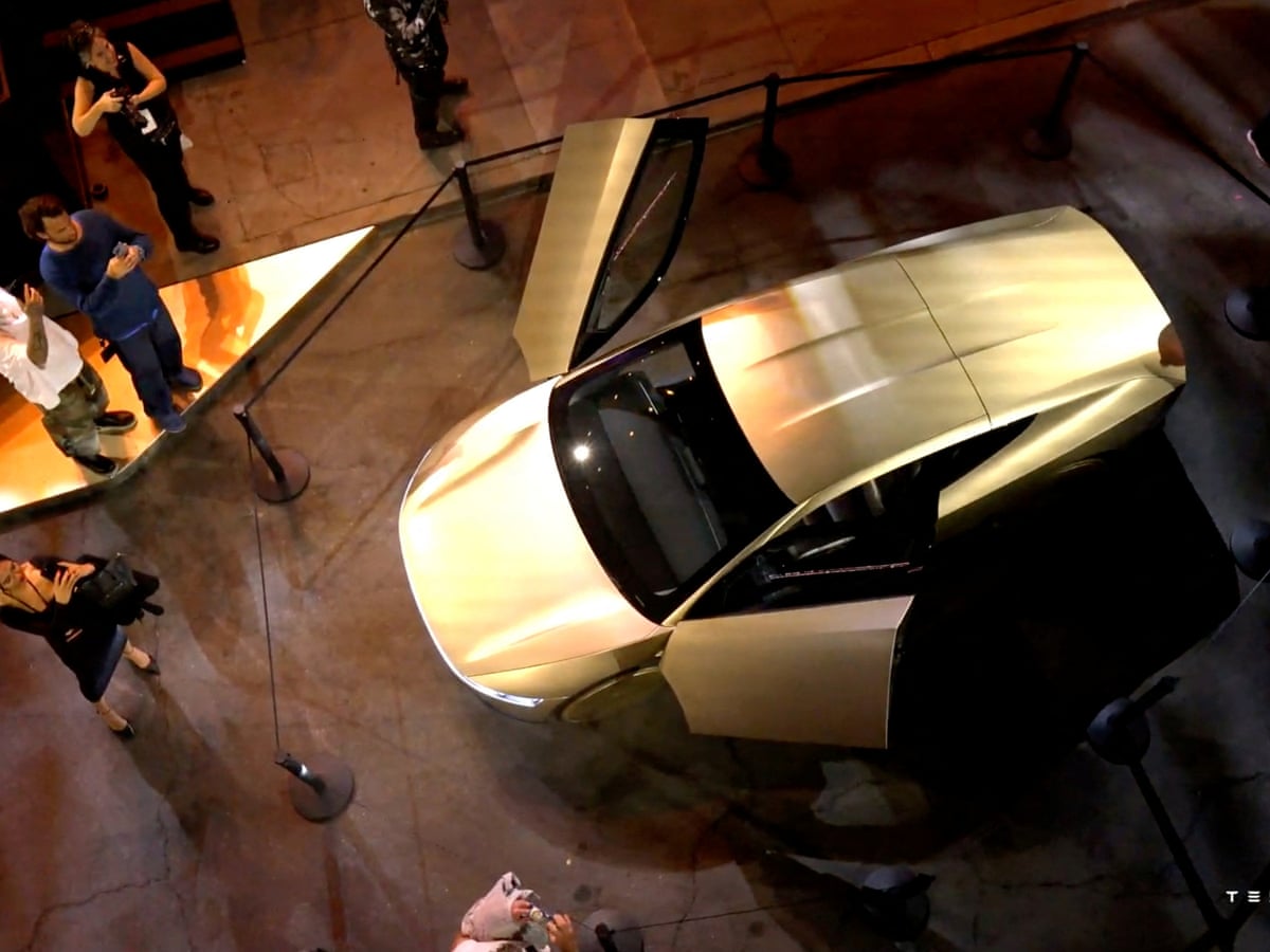 Tesla's value drops $60bn after investors fail to hail self-driving ' Cybercab' | Automotive industry | The Guardian