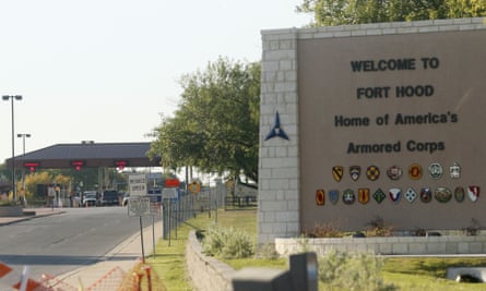 The Fort Hood army base near Killeen, Texas. There have been several unsolved deaths or disappearances at the base.