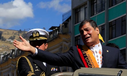 Ecuador’s president, Rafael Correa, who has vowed to promote wage equality.
