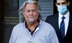 Capitol attack panel to weigh criminal contempt against Bannon as Trump sues - live