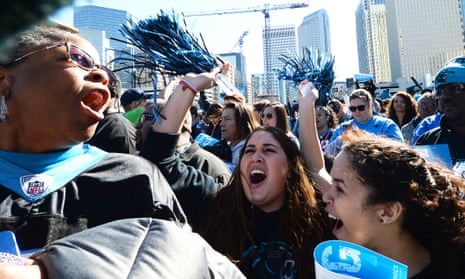 Youth Carolina Panthers Black/Blue Two-Piece Spirit