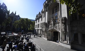 The supreme court, which is currently hearing an appeal that will determine whether Boris Johnson's suspension of parliament was lawful.