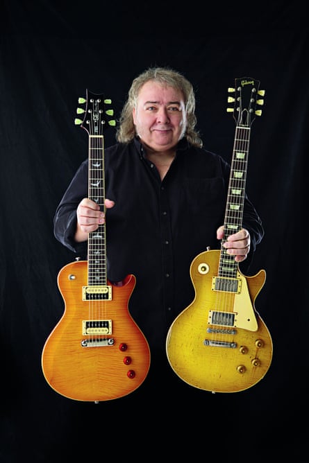 Bernie Marsden was a keen collector of guitars.