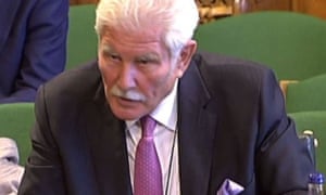 Keith Hellawell appearing before the Scottish Affairs Committee in 2015
