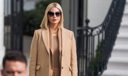 Ivanka Trump in Washington DC, on 20 November.