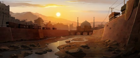 The ‘honey light’ of early morning Kabul as portrayed in The Breadwinner.
