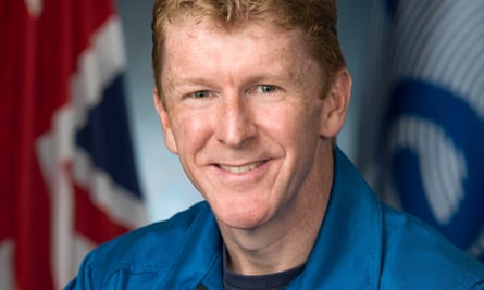 British astronaut Tim Peake.