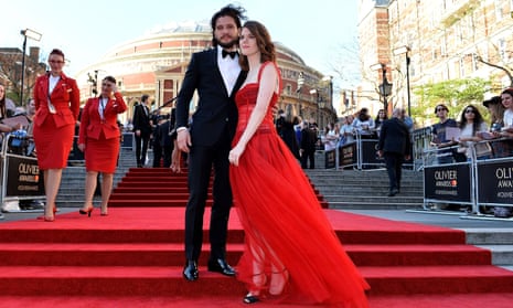 Game of Thrones actors Kit Harington and Rose Leslie