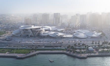 ‘Mysteries of the desert’: Jean Nouvel’s National Museum of Qatar nears completion.