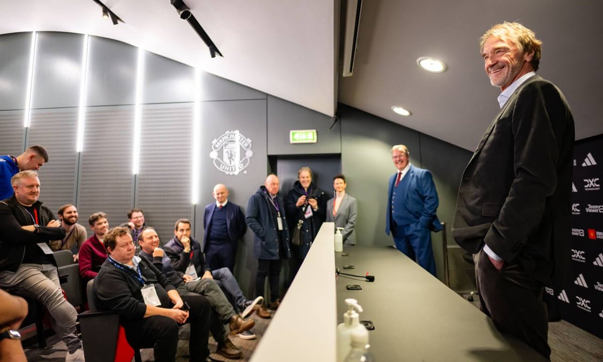 Sir Jim Ratcliffe says Manchester United buy-in is most exciting deal he has done | Manchester United | The Guardian