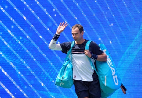 Russia's Roman Safiullin.