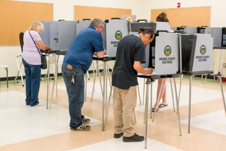 people voting