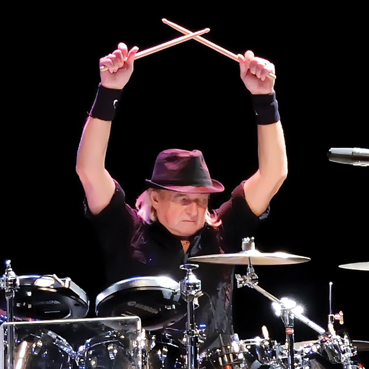 The frightening one who plays drums — The best view