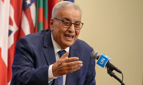 Lebanon’s foreign minister Abdallah Rashid Bou Habib.