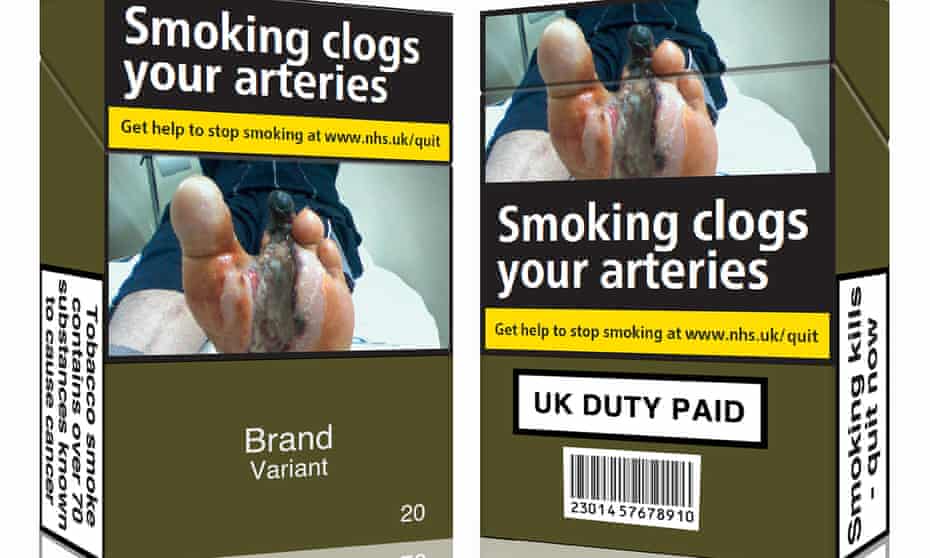 Standardised tobacco packaging