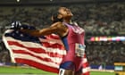 'Blocking out the noise': Sha'Carri Richardson on her world gold-winning comeback - video