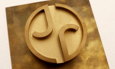 The revamped Jaguar logo.