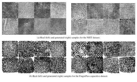 DeepMasterPrints fingerprints Generating MasterPrints for Dictionary Attacks via Latent Variable Evolution