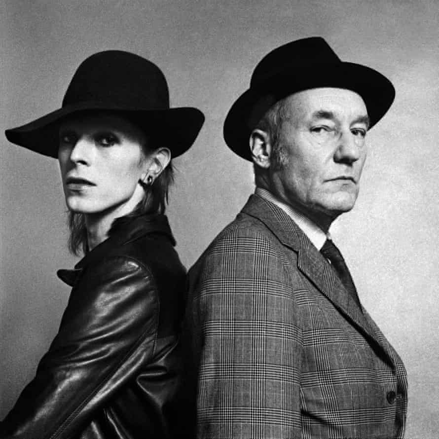 ‘I’m bringing someone special’ … with William Burroughs for Rolling Stone in February, 1974.