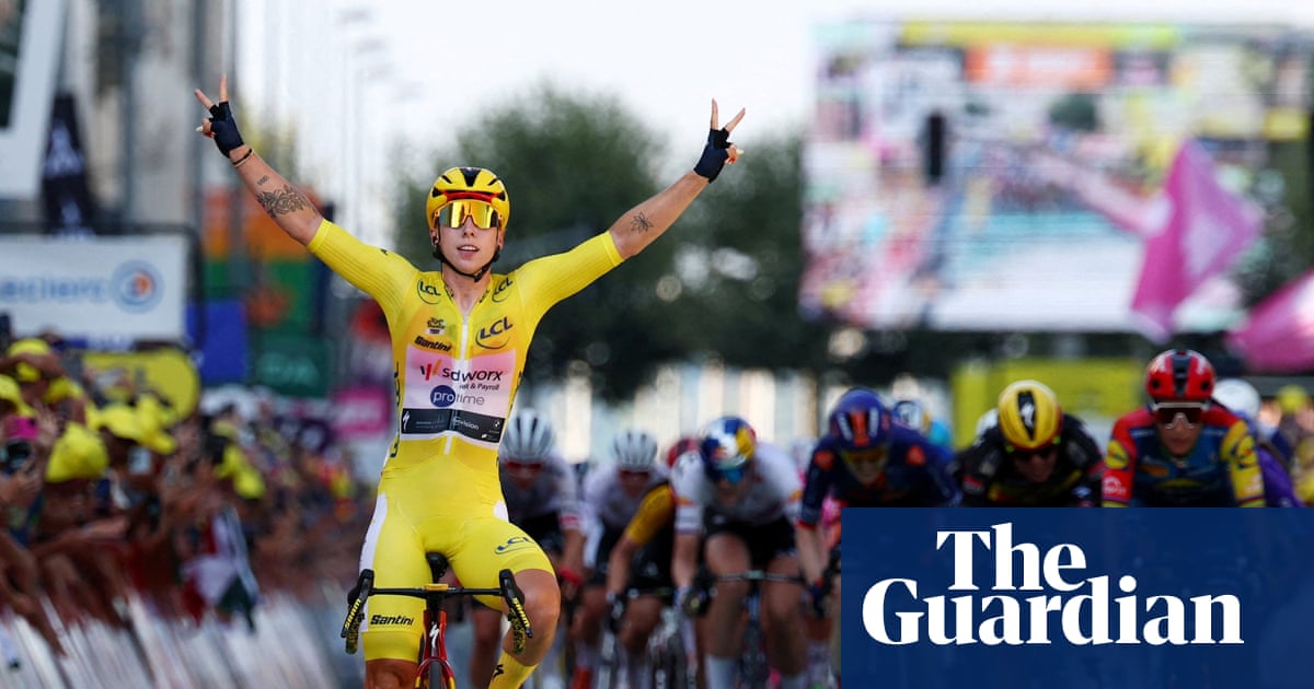 It’s double Dutch as Lorena Wiebes wins second stage of Tour de France Femmes