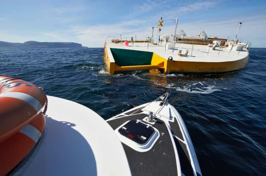The Penguin wave energy converter has survived a year at sea during tests