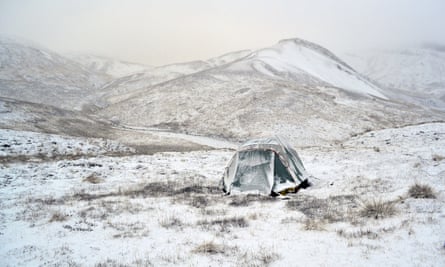 Eowyn Ivey enjoys camping out in Alaska’s mountains.