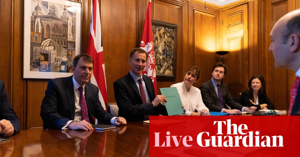 Autumn statement 2022 live: Jeremy Hunt to unveil UK budget plans as Labour says ‘12 years of Tory economic failure’ holding UK back