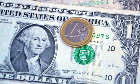 Euro nears parity with dollar as pound hits two-year low - The Guardian