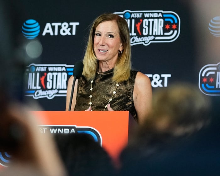 WNBA commissioner says league will continue discussing issue of transgender eligibility — image supplied by The Guardian Sport's feed