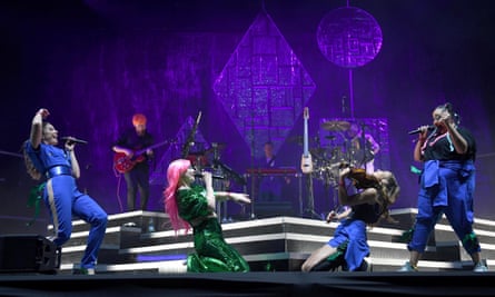 Clean Bandit appearing at Camp Bestival, July 2018