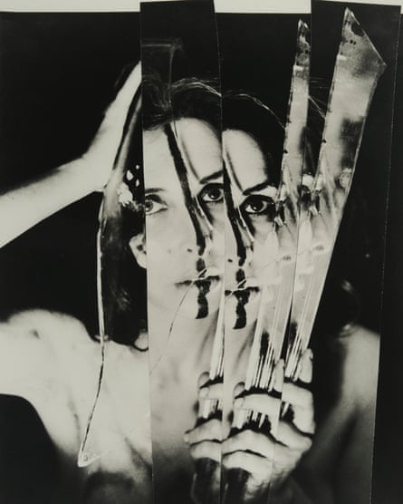 Carolee Schneemann’s Eye Body #11, 1963.